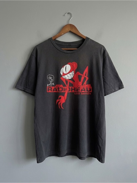 Gildan Other - The Bends Graphic Tee - Black with Red Print